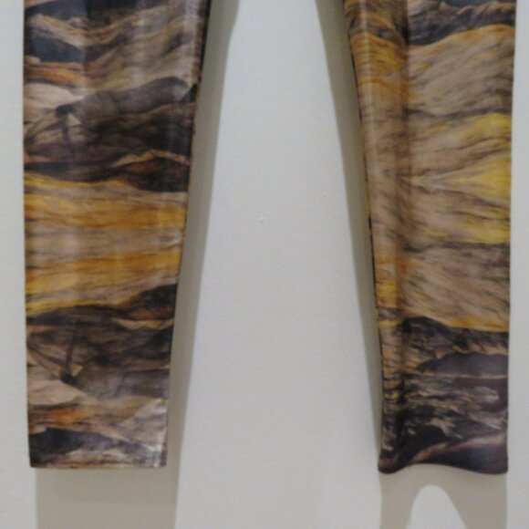 BLACKMILK Mountains Of Mars 2.0 Leggings Alt Punk Goth Stretch Shine - Size M - Picture 7 of 15